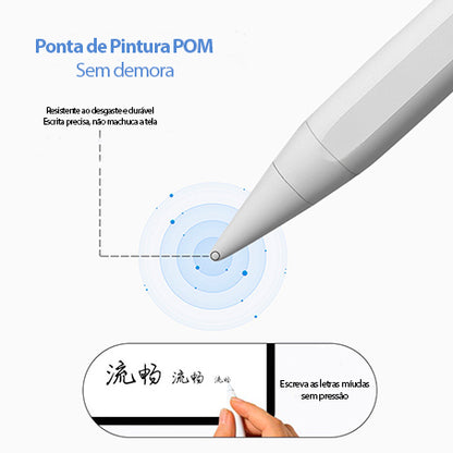 Caneta Touch Ponta Fina Stylus Ultra Sensível e Compatível com Tablets e Smartphones IOS e Android