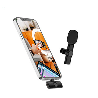 Microfone Lapela Sem Fio K11 Para iPhone